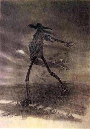 Satan Sowing Seeds, Felicien Rops